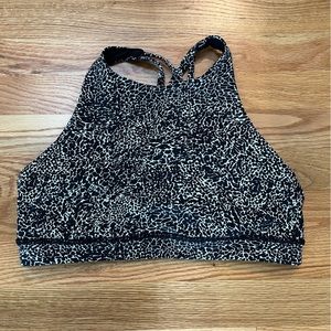 High Neck Energy Bra Lululemon Size 10